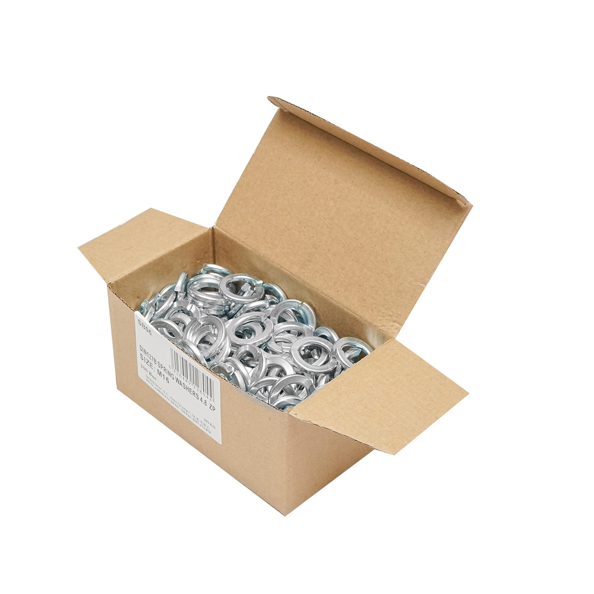 Flat washers DIN 127 B-4.8 M16 200 pcs